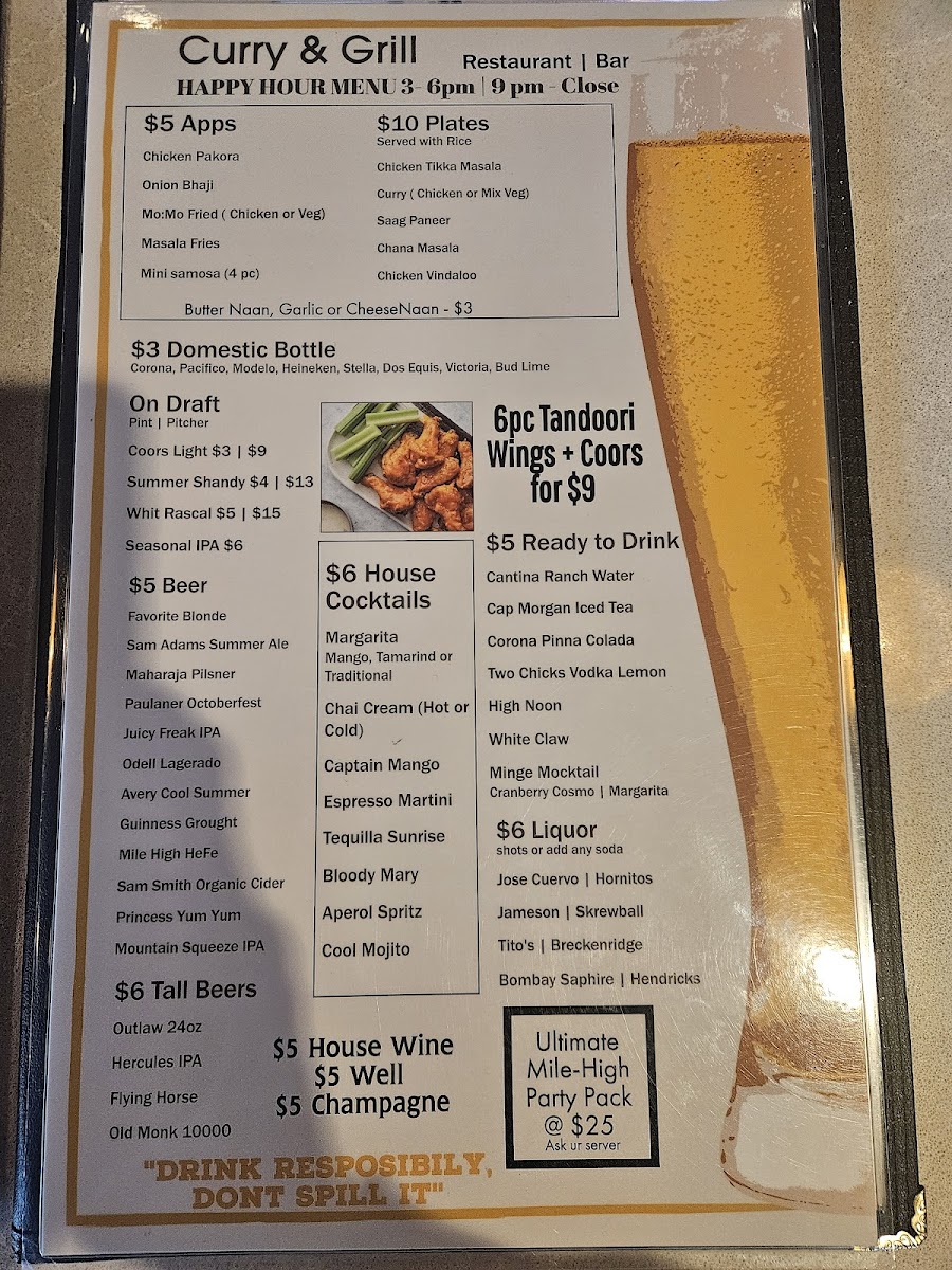 Menu Curry & Grill - Restaurant & Sports Bar-3