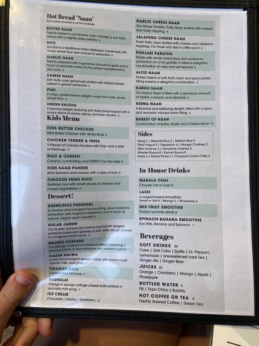 Menu Curry & Grill - Restaurant & Sports Bar-6